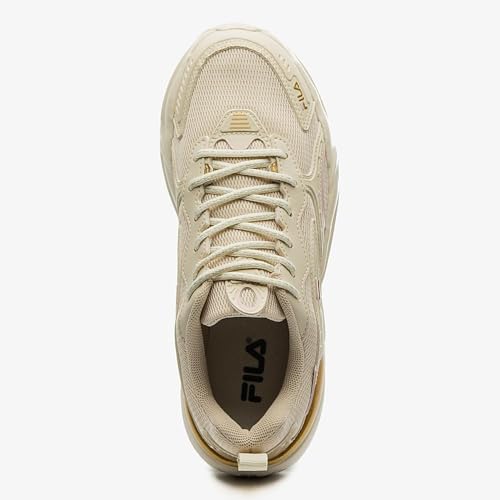 Tenis Fila Street Fit 2 Feminino,Bege/Dourado/Rosa,35