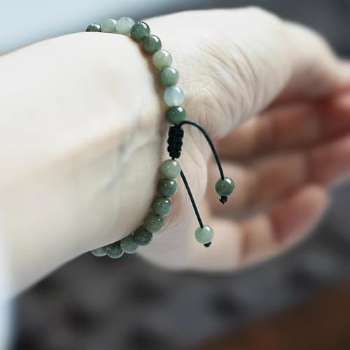 Bracelet en jade vert véritable feng shui : un héritage de sérénité - 2