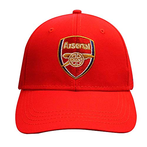 Official Arsenal FC Crest Premier League Baseball Cap Red