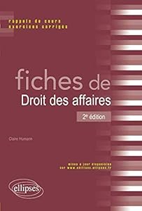 Fiches de Droit des Affaires