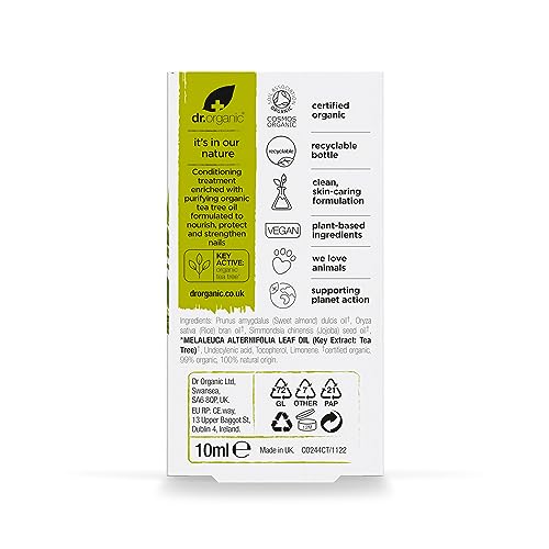 Dr Organic Tea Tree Sol Unghie - 9