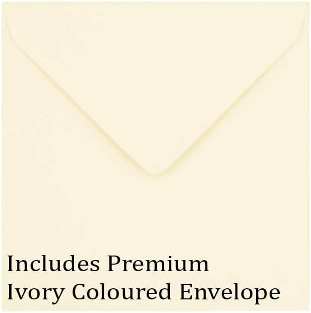 Anime Gothic Girl Greeting Card - Cute Goth Girl Birthday Card 145mm x 145mm - Image 3