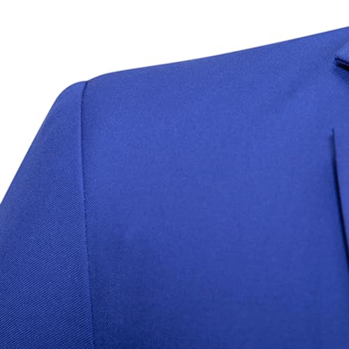 Mens Single Breasted Blazer Slim Fit Notch Lapel Suit Jacket Casual Long Sleeve Blazers Wedding Prom Party Jackets3