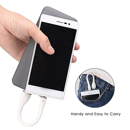 Bigblue 2 Pack 0.8Ft Silicon Micro Usb Cable, Flexible Mini Charging Lead Sync Data Cord For Android Samsung, Htc, Sony, Nexus, Lg, Huawei And More #TOP6