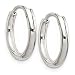Hoop Earrings for Men - Sterling Silver Hoops - Classic Huggie Earrings for Cartilage - Modern Mens Jewelry - Mens Earrings - Mens Hoops - Sterling Silver Earrings for Men, mens jewelry