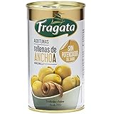 Fragata Aceitunas manzanilla verdes rellenas de anchoa sin potenciador del sabor, 350g