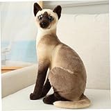 gatto siamese thai roma Dimensioni ideali e portabilità: misurando 13,8 pollici, questo peluche per gatti seduto rappresenta un perfetto equilibrio tra comfort avvolgente e facile portabilità, rendendolo adatto per il gioco, i viaggi o l'arredamento della casa.