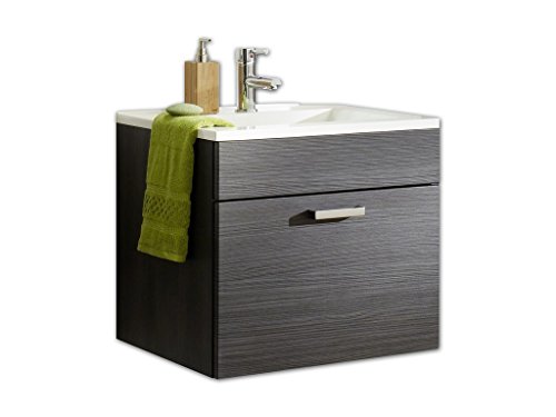 Posseik Waschplatz Malaga (Marano) | In Hacienda anthrazit | 61 x 53 x 47 cm | 5305 11