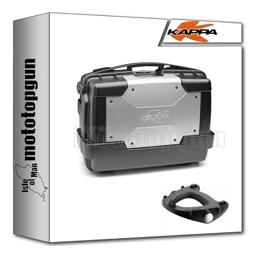 Maleta kgr33 kappa con adaptador kz449 y km5 para kawasaki er 650 2009-2011