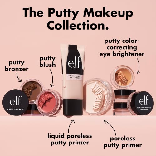 e.l.f. Poreless Face Primer, Skin-Perfecting & Lightweight, Long Lasting, Smooths & Preps to Create Flawless Base, Infused with Tea Tree and Vitamins A & E, 2 Fl Oz - image 6