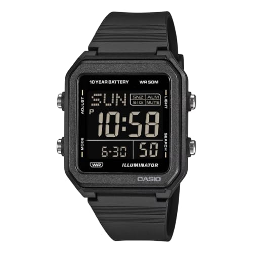 Image of Casio W-221H-1BVDF Digital Black Watch Unisex (I134)