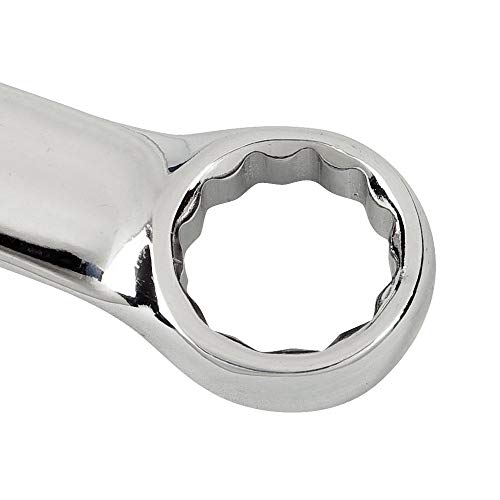Urrea 12-Point Combination Wrench - 7/16" Extra Long Mechanics Tool With Extended Reach & Nickel-Chrome Finish - 1214L #TOP2