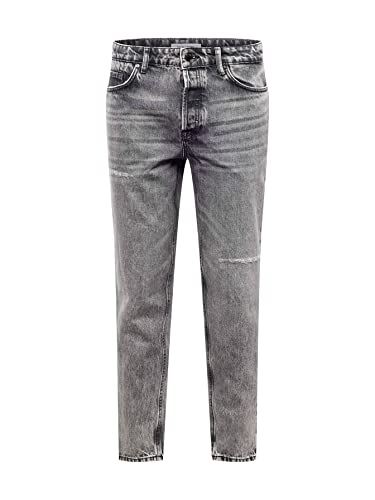 Jean Avi Beam ONLY & SONS gris fini les pantalons rigides