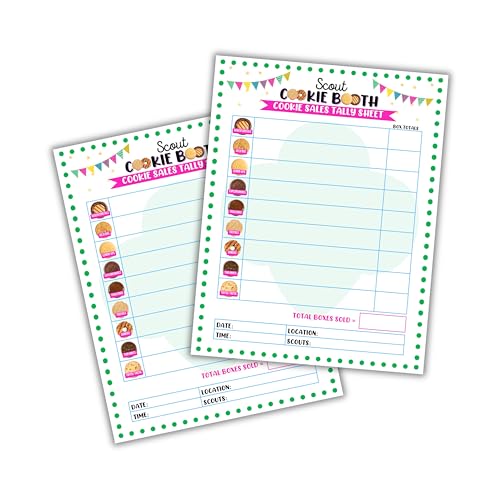 Feuilles de décompte Scout Cookie pour éviter les erreurs de caisse lors des ventes de troupe