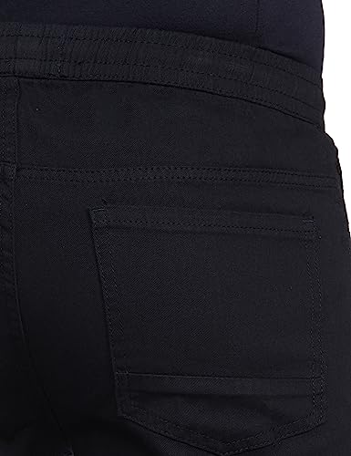 Image of The Indian Garage Co Men Slim Fit Solid Mid-Rise Joggers