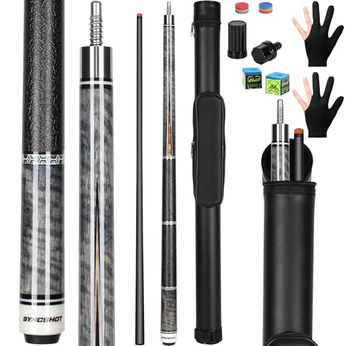 SYNCSHOT Carbon Fiber Pool Cue Stick 58
