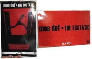 RhythmHound Mos Def Poster The Ecstatic 2 Sided 11 x 17 inches Unframed Matte Paper Poster Wall Art for Dormitory Indoor Use
