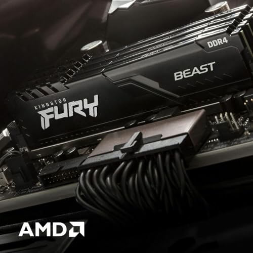 FURY Beast 16GB 3200MHz DDR4 CL16 Memoria Gaming Kit per Computer Fissi Modulo Singolo KF432C16BB1/16 - RAM - Immagine 1