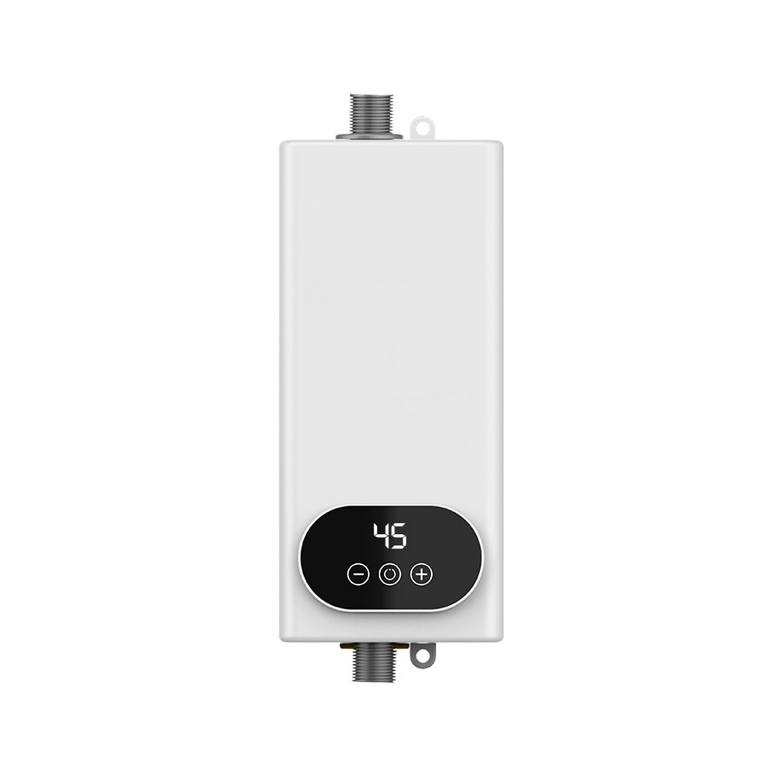 Scaldabagno Elettrico Istantaneo, Scaldabagno Istantaneo Da 5500 W Doccia Calda Elettrica Mini Flusso Senza Serbatoio Riscaldamento Rapido Display Digitale Cucina In Acciaio Inossidabile Bagno per RV