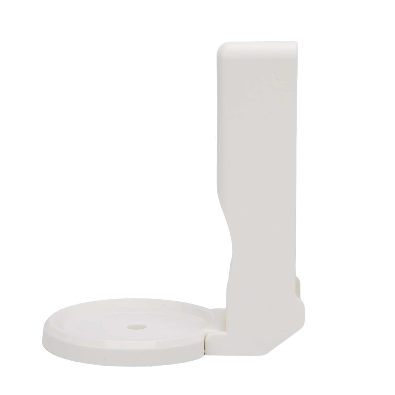 Echo Spot 2024 - Soporte de Montaje en Pared para Altavoz, Estante Estable para Ahorrar Espacio con Gestión de Cables para el Hogar, Cocina, Baño, Sala de Estar, Almohadilla Adhesiva