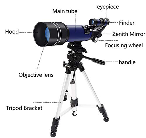 Telescopio Astronómico Refractor 70mm para Principiantes miniatura 2