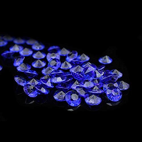 Liying Acrylic Diamonds Table Confetti Faux Round Crystals Treasure Gems For Table Scatters, Vase Fillers, Arts & Crafts, Wedding Decoration (10Mm 1000Pcs Royal Blue) #TOP5