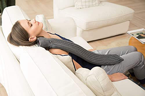 Peterpan Rubber Hot Water Bottles Set, Gifts For The Whole Family - Included: 1 Long Rubber Hot Water Bottle With Knit Cover, 1 Xxx-Large Rubber Water Bottle #TOP2