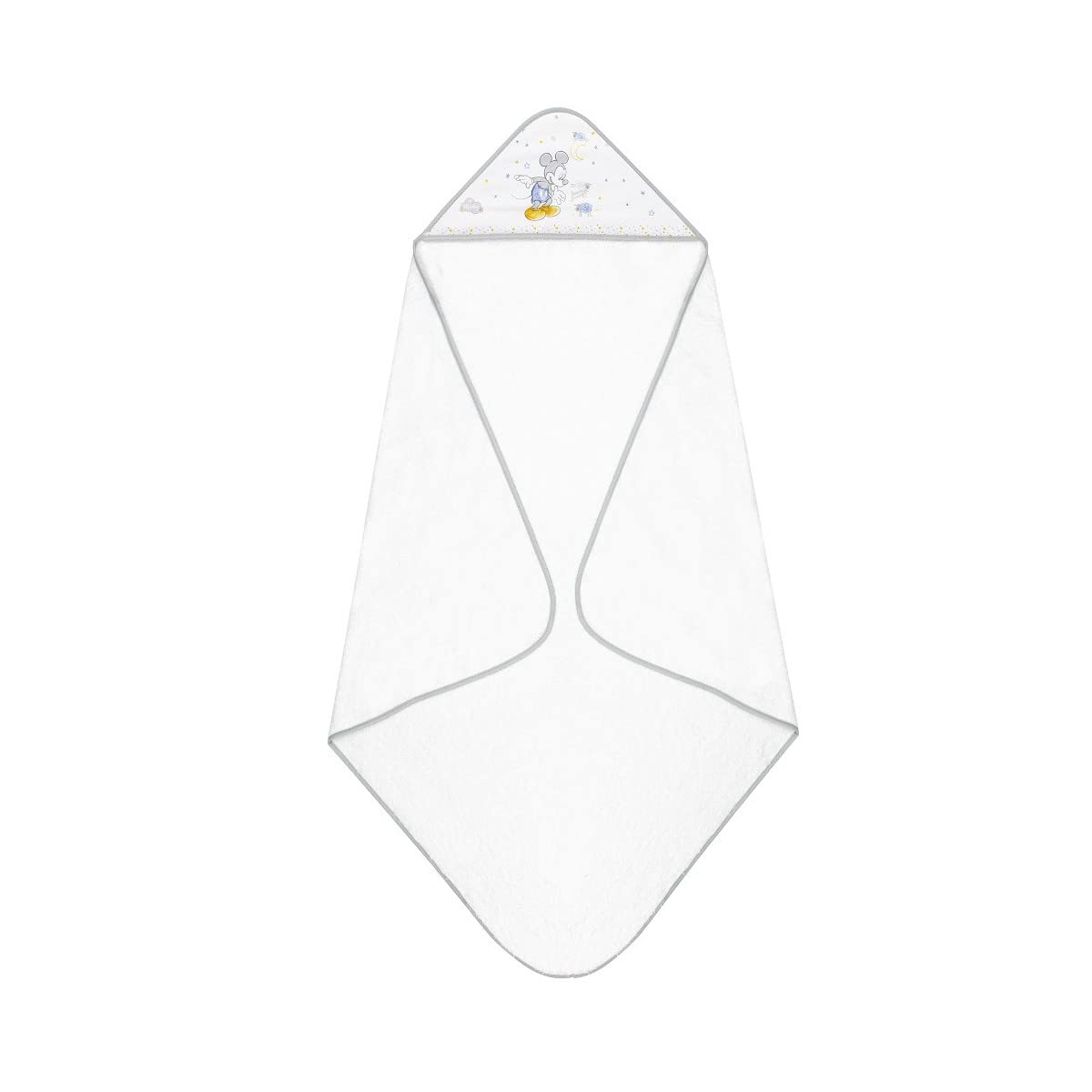 Interbaby Cape du Bain Disney Counting Sheep Mickey Mouse Gris