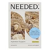 Needed Hydration Support - for Pregnancy, Prenatal, Electrolytes + Trace Minerals - Support Lactation - Magnesium, Chloride, Sodium, Potassium, Trace Mineral Concentrate (Lemon)