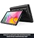 Poetic TurtleSkin Heavy Duty Case Designed for Galaxy Tab A 10.1 2019, Model SM-T510/T515, Rugged Shockproof Drop Protection Kids Friendly Silicone Cover Case, Black