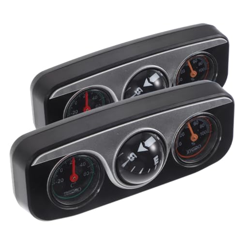 Boussole automatique voiture avec thermomètre hygromètre tableau de bord