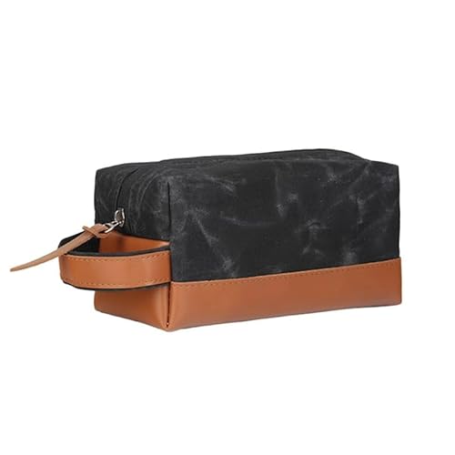 YMGSCC Canvas Storage Bag for Toiletries Retro European Men's Makeup Bags