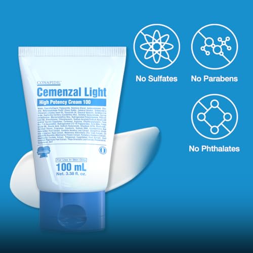 Cemenzal Light Volufiline 5000ppm & Centella Asiatica, Korean Moisturizer for Skin Barrier Repair & Volume Boost, Korean Skin Care, Moisturizer for Oily Skin & Sensitive, and All Skin Types, 100 mL - Image 5