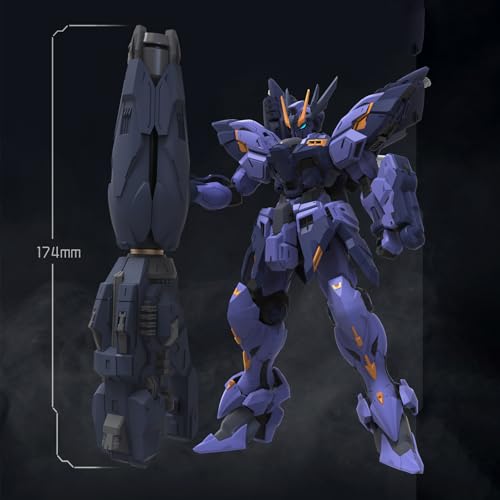 Image of Pipigirl Plastic Mecha Action Figures Kits, Lycoris, 6.8 in High, 1 /100 Assembly Mecha Model, Easy to Assemble