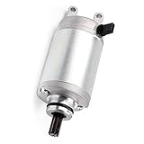 Color plata FangFang Motocicleta de Arranque del Motor eléctrico de Motor de Arranque Fit for Suzuki AN250 Burgman 250 AN400 Burgman 400 Scooter Moto Arrancador (Color : Silver)