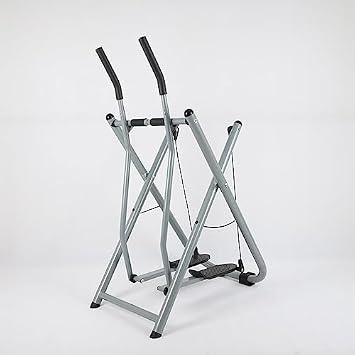 Dual Trainer Folding Exercise Bike and Elliptical Machine for Home Gym, Cardio Fitness Equipment for Air Walker Workout