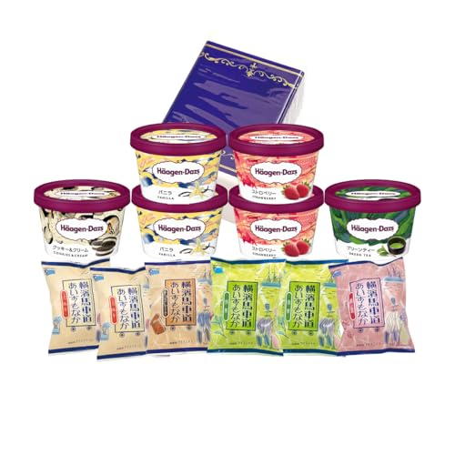 【公式】ハーゲンダッツ・横濱馬車道あいすもなか12個セット(カップ6個+最中6個)HT85【出荷後3日間を超えるご不在で返品された場合の再発送・返金不可】|ハーゲンダッツ アイス アイスクリーム カップアイス スイーツ 詰め合わせ バニラ ストロベリー 抹