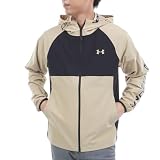 [アンダーアーマー] UA DRIVE WIND FULL-ZIP JACKET 6007926(234) フィールドカーキ ブラック フィールドカーキ S