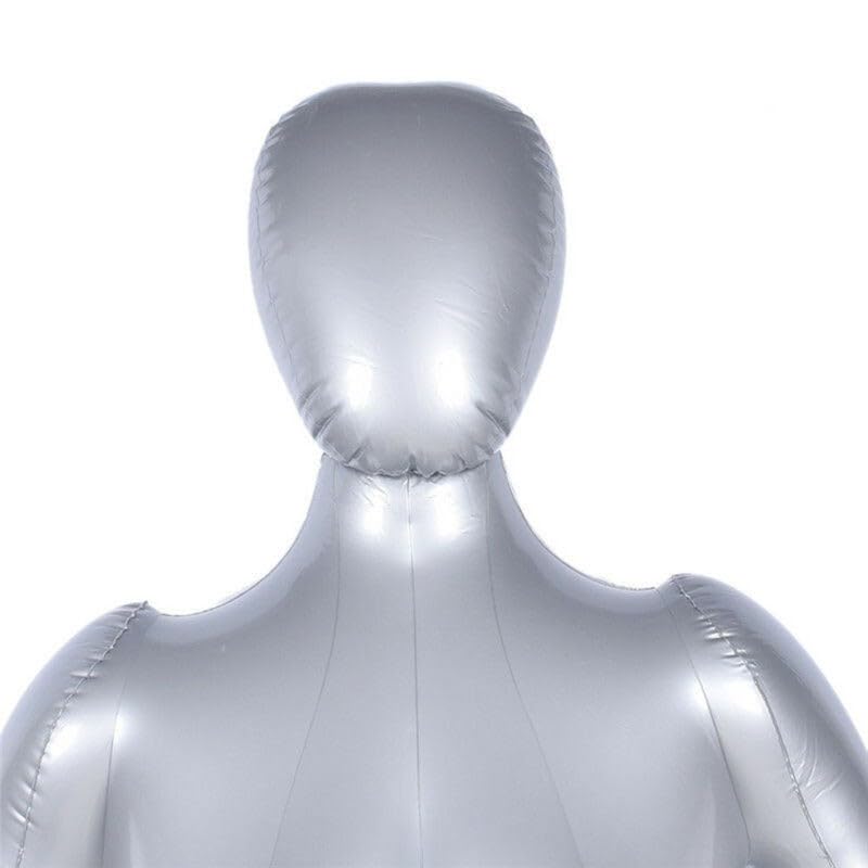 Inflatable Mannequin Model Torso PVC Underwear Display Female Full Body 165cm, Space Saving