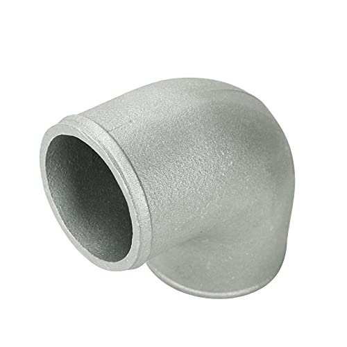 2 Inch/2.5 inch/3 inch/3.5 inch/4 inch 90 Degree Cast Aluminum Elbow Tube Joiner Intercooler Turbo Tight Bend (2in) - Thumbnail 2