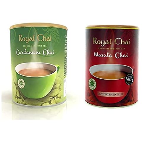 Royal Chai Unsweetened Cardamom and Masala Tea Cover