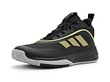 Adidas Men's Own The Game 3.0, Black/Gold Metallic/Solid Grey, 8