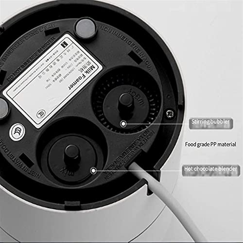 WGLL Frother de Leche eléctrica, Moldeado de Leche automática y Calentador con funcionalidad fría Caliente Frecuencia de… - Imagen 8