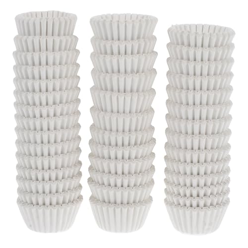 Healeved 1000 Pirottini di Carta Resistenti al Grasso per Mini Cupcake, Teglie da Forno Impermeabili e Termoresistenti, Pirottini Rotondi Usa e Getta per Dessert e Dolci da Forno