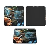 Imanes de nevera impermeables, pequeños imanes fuertes para nevera, libélula volando en el estanque, imanes de refrigerador, accesorios de cocina, bonitos imanes decorativos para pizarra blanca