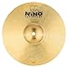 Nino Percussion Brass Cymbals with Straps, Handheld 10