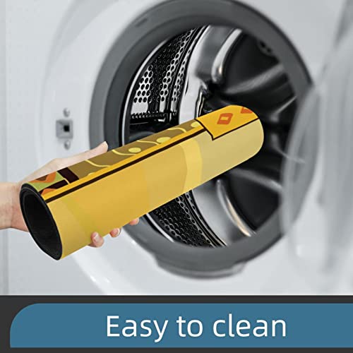 Vbfofbv Rug For Bedroom, Bath Mat, Kitchen Rug, Washable Throw Rug For Kitchen, Laundry, Doorway, Porch, African Woman Pattern Vintage Art Ethnic Tribal #TOP6