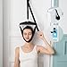 Soulern Neck Stretcher Cervical Traction - Over-The-Door Neck Traction for Home Use, Portable Neck Stretcher for Neck Pain Relief Home Physical Therapy