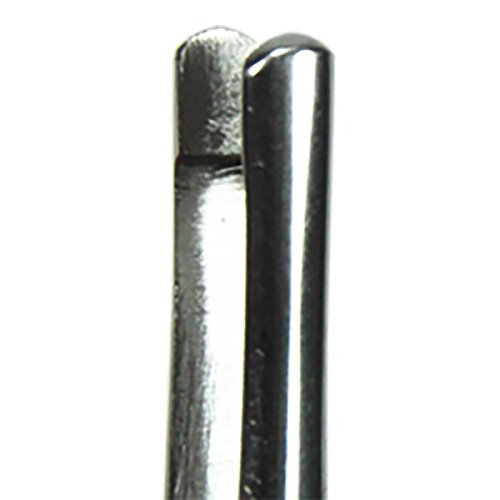 Pinza per depilare, con estremità rotonda