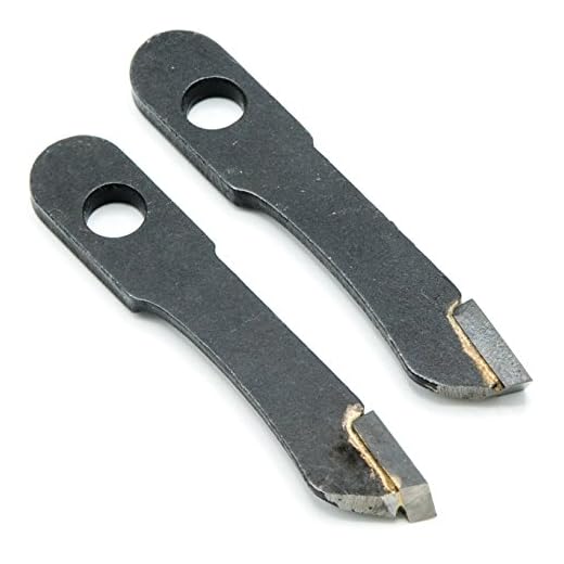 Falke - Ersatzmesser für die Falke Kreisschneider Serien FKS-H, FKS-X, FKS-X PLUS | 2 Stück (HM für Holz, Kunststoff, Blech)
